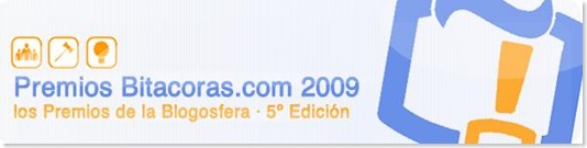 Premios Bitacoras.com 2009 - 