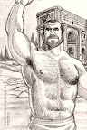 Sexy Muscle Hunks Comic