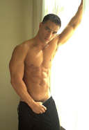 Talvin de Machio, sexy ex-Navy man with a wonderful muscled body