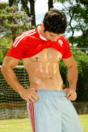 Camilo - Hot Muscle Guy in Red Underwear
