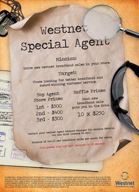 Westnet Special agent - Poster - 01