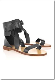 Chloé Multi-strap leather sandals