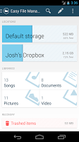 Easy File Manager (beta) APK 螢幕截圖圖片 #1