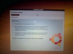 Cara Install Linux Ubuntu 9.10 Karmic 
Koala