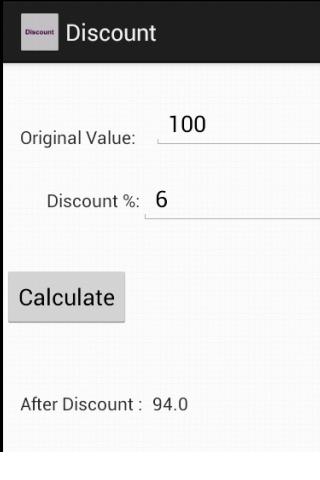 Discount Calculator