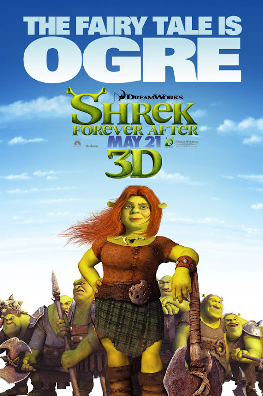 Shrek Forever After, 2010, New, Movie, Posters, dvd, cover, image