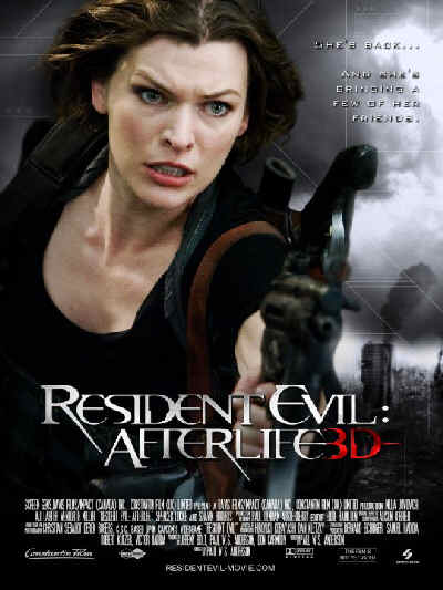 Resident Evil 4, Afterlife, movie, poster, Milla Jovovich, dvd, cover, image