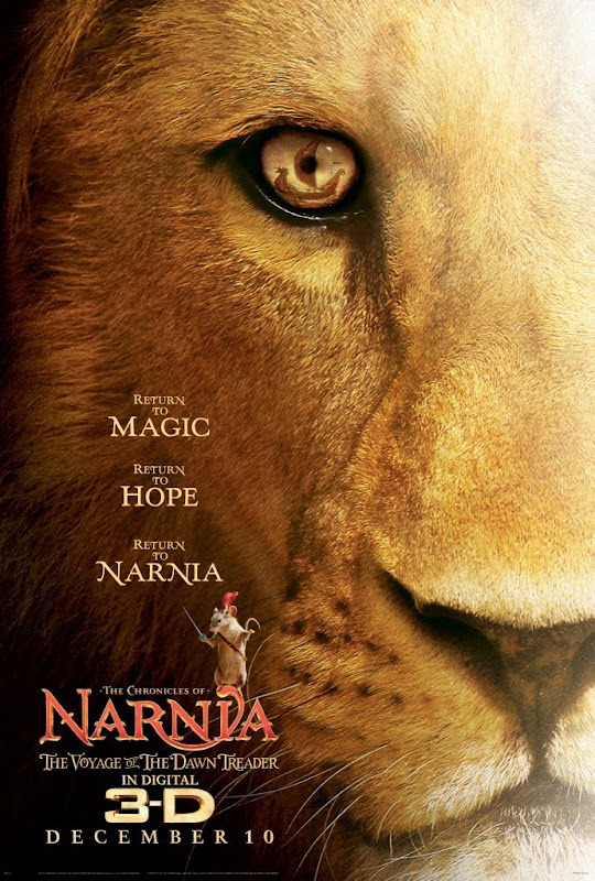 The Chronicles of Narnia: The Voyage of the Dawn Treader, movie, poster, Narnia 3