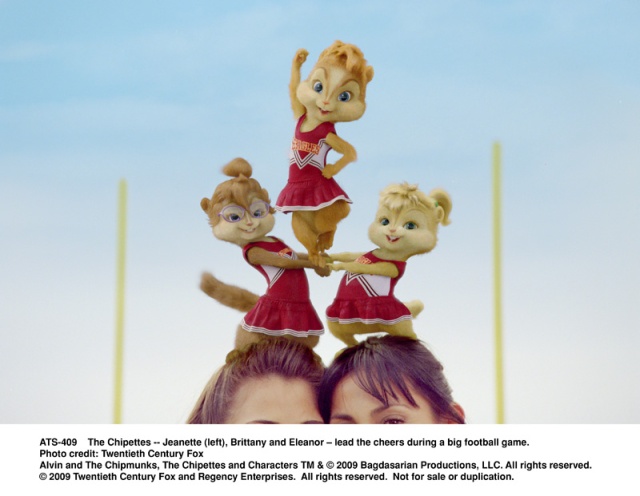 the chipettes, jeanette, brittany, eleanor, alvin, chipmunks, The Squeakuel  