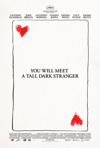 You will Meet a Tall Dark Stranger, movie, poster