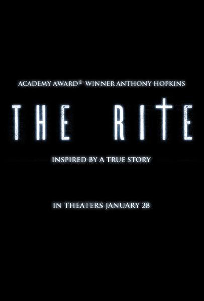 The Rite, movie, poster