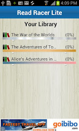 Read Racer: Speed Reading Free poster 1