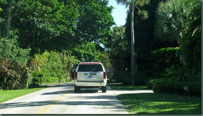 driving along A1A - pricey real estate