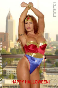 April Hunter as Wonder Woman