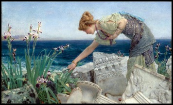 Sir Lawrence Alma Tadema~Among the Ruins