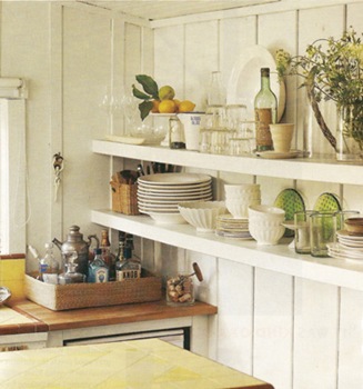 Country Living - Shelves and Wainscotting
