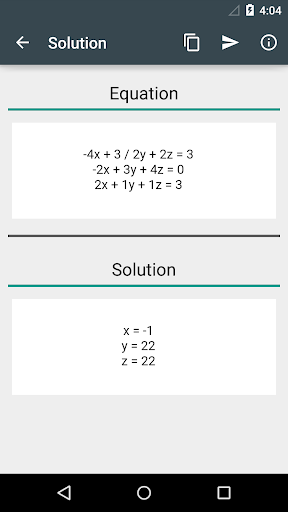 【免費教育App】System of linear equations-APP點子