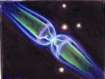 Wings of a butterfly nebula