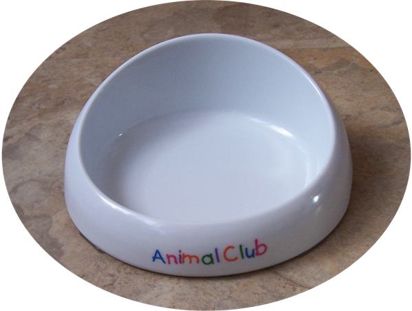 Feeding bowl for cats