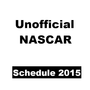Unofficial Nascar Schedule 2.0