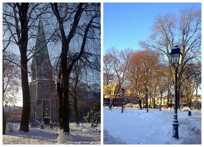 Vinter i Kristiansand
