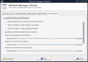 xfce compositing manager screenshot