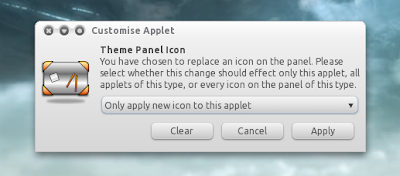 AWN change applet icon