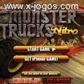 Monster Trucks Nitro: Dirija enormes caminhões em percursos com obstáculos