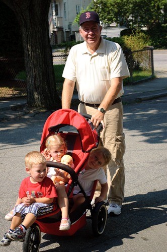 2009-08-18 Walk with Grandpa Otis 005