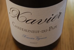 Xavier Châteauneuf-du-Pape 2007 