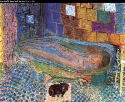 [a  P Bonnard  Nu no banho, com cão  1941 -46[4].jpg]