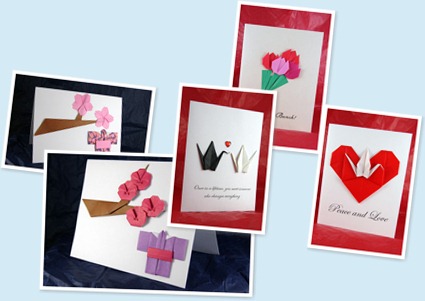 View Origami Inspired Cards