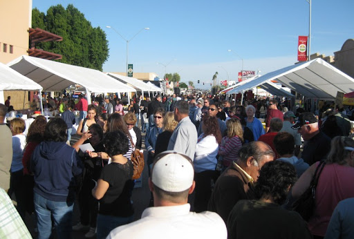 Crowd at the Somerton Tamale Festival
