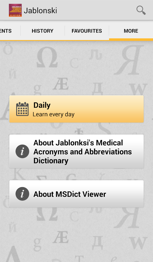 Medical Acronyms Abbreviations Android Apps on Google Play