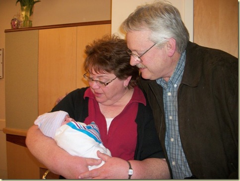 Hannah and her Grandparents