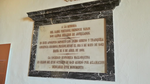 Placa Gaspar Melchor de Jovellanos