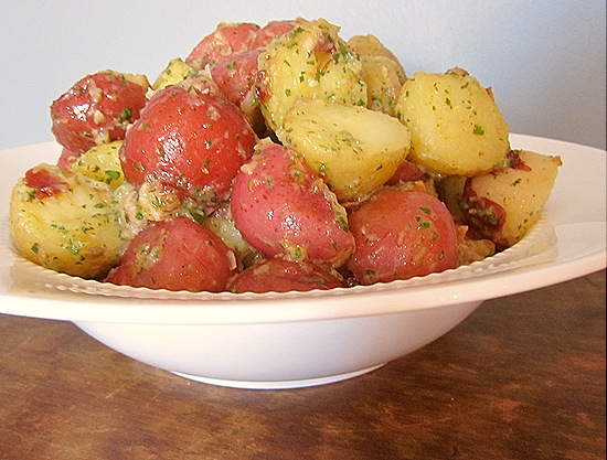 Potato Salad with Rosemary & Bacon
