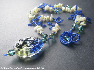 Summer Storm Necklace by The Sage's Cupboard