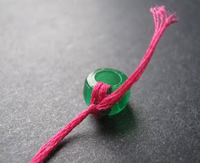 Secure a Stop Bead to One End of the String