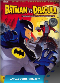 Capa Batman Vs Drácula Dual Audio