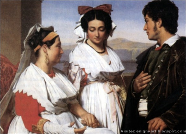Albano di Guillaume Bodinier, Demande en mariage, 1815 à 1850