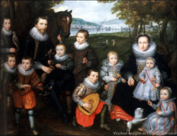 Cornelis de Vos, Portrait de Famille, 1630