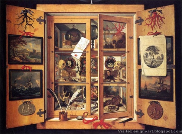Domenico Remps, Cabinet de curiosités , 1675 