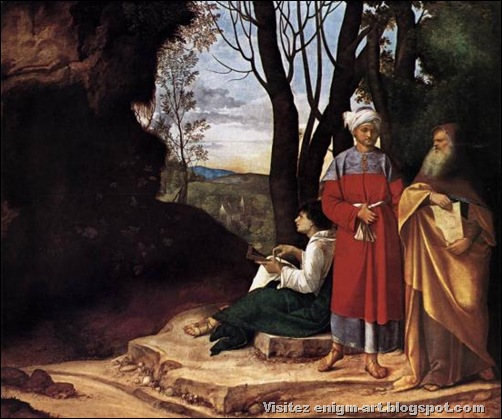Giorgione, Les trois philosophes