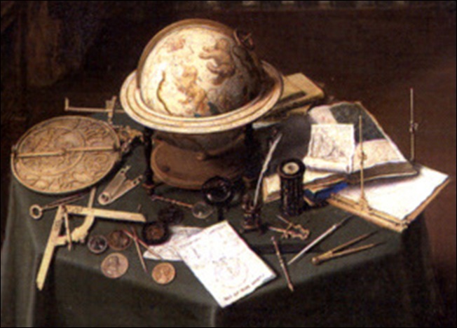 Détail, Anonyme Flamand, Allégorie de l'art et de la science, 1622-1628