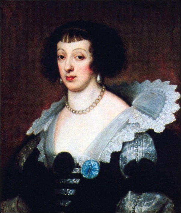 Van Dyck, Portrait d'Henriette