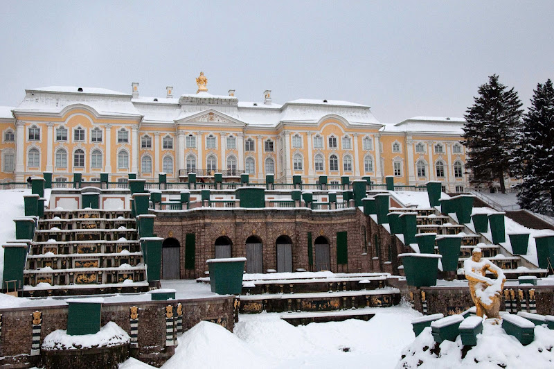 Петергоф Зимой Фото