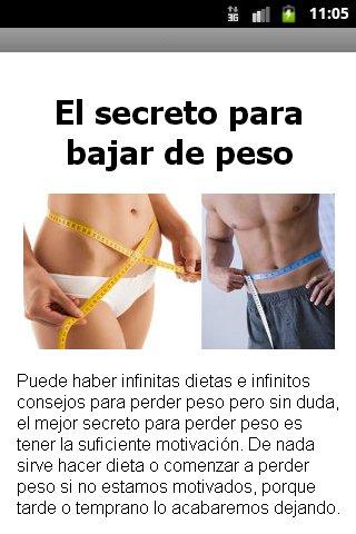 bajar seis kilos