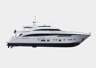 Princess%2040M%20profile Princess Luxury Sports Yachts