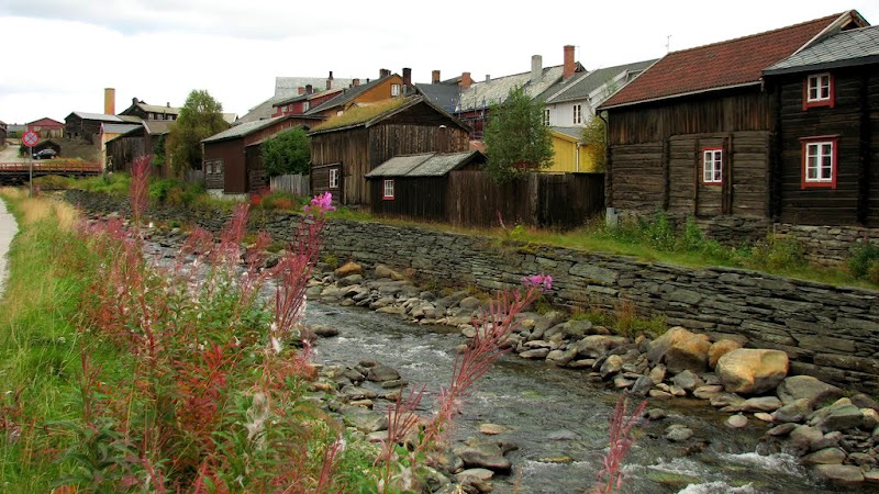 Røros - город рудокопов